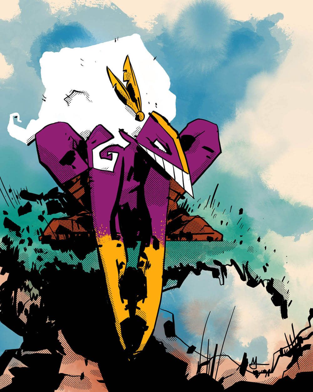 The Maxx sitting hunched over in the Outback.